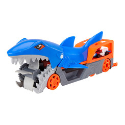 Транспорт і спецтехніка - Ігровий набір Hot Wheels City Вантажівка-транспортер Акуляча паща (GVG36) Транспорт і спецтехніка - Ігровий набір Hot Wheels City Вантажівка-транспортер Акуляча паща (GVG36)