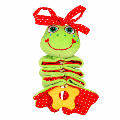 Підвіски, мобілі - Підвіска Macik Жабка з прорізувачем (МС 110305-02) Підвіски, мобілі - Підвіска Macik Жабка з прорізувачем (МС 110305-02)