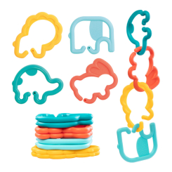 Розвивальні іграшки - Ігровий набір Bebelino Ланцюжок із звіряток (58112) Розвивальні іграшки - Ігровий набір Bebelino Ланцюжок із звіряток (58112)