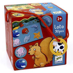 Настільні ігри - Гра дитяче лото DJECO Тварини (DJ08120) Настільні ігри - Гра дитяче лото DJECO Тварини (DJ08120)