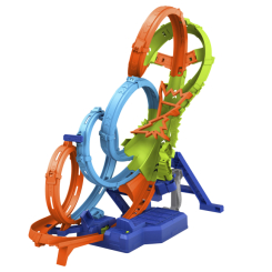 Автотреки - Трек Hot Wheels Action Шалені віражі та петлі (HXR70) Автотреки - Трек Hot Wheels Action Шалені віражі та петлі (HXR70)