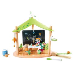 Фігурки тварин - Ігровий набір Hape Школа Зеленої планети (E3428) Фігурки тварин - Ігровий набір Hape Школа Зеленої планети (E3428)