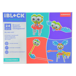 Конструктори з унікальними деталями - Конструктор IBLOCK 24 деталі (PL-921-317) Конструктори з унікальними деталями - Конструктор IBLOCK 24 деталі (PL-921-317)