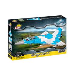 Конструктори з унікальними деталями - Конструктор Cobi Літак Mirage 2000-5 400 деталей (COBI-5801) Конструктори з унікальними деталями - Конструктор Cobi Літак Mirage 2000-5 400 деталей (COBI-5801)