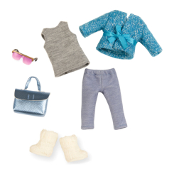 Одяг та аксесуари - Одяг для ляльки Lori Люте хутро (LO30005Z) Одяг та аксесуари - Одяг для ляльки Lori Люте хутро (LO30005Z)