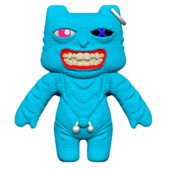 Антистрес іграшки - Стретч-антистрес BTF Ugleezz Монстр-зубастик блакитний (751203/4) Антистрес іграшки - Стретч-антистрес BTF Ugleezz Монстр-зубастик блакитний (751203/4)