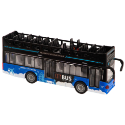 Транспорт і спецтехніка - Автомодель DIY Toys Інерційний двоповерховий автобус (CJ-4008559) Транспорт і спецтехніка - Автомодель DIY Toys Інерційний двоповерховий автобус (CJ-4008559)