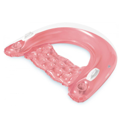 Для пляжу і плавання - Крісло-шезлонг надувне INTEX рожеве (58859/2) Для пляжу і плавання - Крісло-шезлонг надувне INTEX рожеве (58859/2)