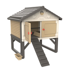 Ігрові комплекси, гойдалки, гірки - Котедж для курочок Smoby бежевий (890100) Ігрові комплекси, гойдалки, гірки - Котедж для курочок Smoby бежевий (890100)