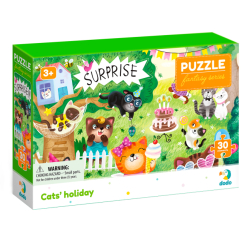 Пазли - Пазл Dodo Свято котиків (300417) Пазли - Пазл Dodo Свято котиків (300417)