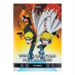 Канцтовари - Картон білий Kite Naruto 10 аркушів A4 (NR24-254) Канцтовари - Картон білий Kite Naruto 10 аркушів A4 (NR24-254)
