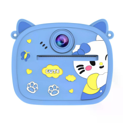 Фотоапарати - Дитяча камера з миттєвим друком Remzona Fun Moments блакитна (KCP-01/1) Фотоапарати - Дитяча камера з миттєвим друком Remzona Fun Moments блакитна (KCP-01/1)