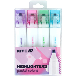 Канцтовари - Набір маркерів Kite Highlighters creative pastel colors (K24-1145-4) Канцтовари - Набір маркерів Kite Highlighters creative pastel colors (K24-1145-4)