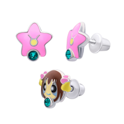 Ювелірні прикраси - Сережки UmaUmi Телець з лазуровим талісманом (2210000015364) Ювелірні прикраси - Сережки UmaUmi Телець з лазуровим талісманом (2210000015364)