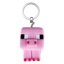 Брелоки - Брелок Minecraft Свинка (JTMIN-35201-2/6) Брелоки - Брелок Minecraft Свинка (JTMIN-35201-2/6)