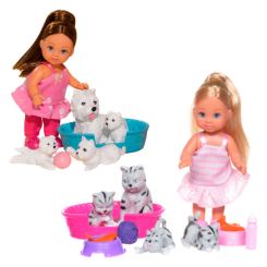 Ляльки - Лялька Steffi & Evi Love Єва з тваринами в асортименті (5734191) Ляльки - Лялька Steffi & Evi Love Єва з тваринами в асортименті (5734191)