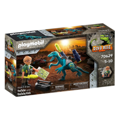 Конструктори з унікальними деталями - Конструктор Playmobil Dino rise Дейноніх готовий до бою (70629) Конструктори з унікальними деталями - Конструктор Playmobil Dino rise Дейноніх готовий до бою (70629)