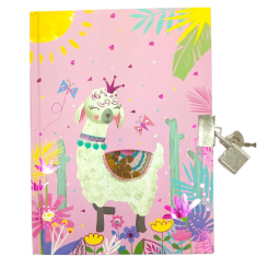 Канцтовари - Блокнот Malevaro Лама принцеса на замочку (W361943) Канцтовари - Блокнот Malevaro Лама принцеса на замочку (W361943)