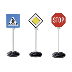 Автотреки - Ігровий набiр BIG Дорожнi знаки (0055481) Автотреки - Ігровий набiр BIG Дорожнi знаки (0055481)