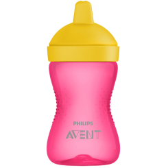 Дитячий посуд та аксесуари - Поїльник Avent з твердим носиком рожевий (SCF804/04) Дитячий посуд та аксесуари - Поїльник Avent з твердим носиком рожевий (SCF804/04)