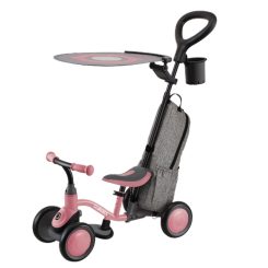 Біговели - Біговел Globber Learning bike Deluxe 3 в 1 пастельно-рожевий (639-211) Біговели - Біговел Globber Learning bike Deluxe 3 в 1 пастельно-рожевий (639-211)