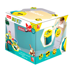 Конструктори з унікальними деталями - Конструктор Sluban Bucket Набір деталей в блакитному боксі 334 деталі (M38-B0829) Конструктори з унікальними деталями - Конструктор Sluban Bucket Набір деталей в блакитному боксі 334 деталі (M38-B0829)