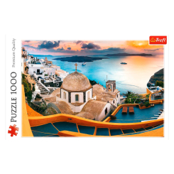 Пазли - Пазл Trefl Казковий Санторіні (10445) Пазли - Пазл Trefl Казковий Санторіні (10445)