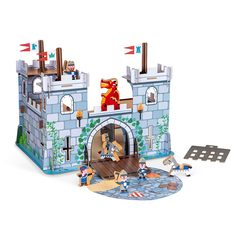 Фігурки чоловічків - Ігровий набір Janod Укріплений палац 3D (J08582) Фігурки чоловічків - Ігровий набір Janod Укріплений палац 3D (J08582)