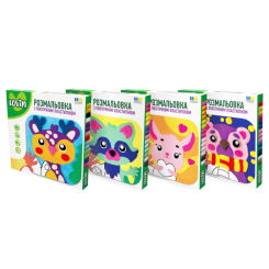 Набори для ліплення - Розмальовка з повітряним пластиліном Lovin Лісові друзі в асортименті (7000220) Набори для ліплення - Розмальовка з повітряним пластиліном Lovin Лісові друзі в асортименті (7000220)