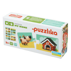 Пазли - Гра-пазл для розвитку Puzzlika Мій дім (13074) Пазли - Гра-пазл для розвитку Puzzlika Мій дім (13074)