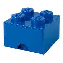 Бокси для іграшок - Висувний ящик для зберігання LEGO Lifestyle Цеглинка 4 синій (40051731) Бокси для іграшок - Висувний ящик для зберігання LEGO Lifestyle Цеглинка 4 синій (40051731)