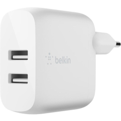 Павербанки - Зарядний пристрій мережевий Belkin 24Вт 2хUSB-A кабель USB-A > Lightning 1м білий (WCD001VF1MWH) Павербанки - Зарядний пристрій мережевий Belkin 24Вт 2хUSB-A кабель USB-A > Lightning 1м білий (WCD001VF1MWH)