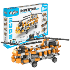 Конструктори з унікальними деталями - Конструктор Engino Inventor Motorized Гелікоптер 10 в 1 (IN70) Конструктори з унікальними деталями - Конструктор Engino Inventor Motorized Гелікоптер 10 в 1 (IN70)