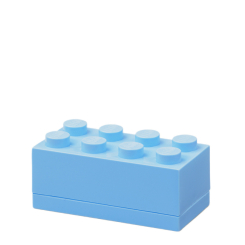 Ланч-бокси - Міні-бокс для зберігання LEGO Lifestyle Цеглинка 8 блакитний (40121736) Ланч-бокси - Міні-бокс для зберігання LEGO Lifestyle Цеглинка 8 блакитний (40121736)