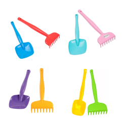 Набори для пісочниці - Набір для пісочниці Tigres Лопатка і граблі в асортименті (39632) Набори для пісочниці - Набір для пісочниці Tigres Лопатка і граблі в асортименті (39632)