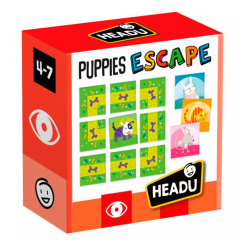 Настільні ігри - Розвиваюча гра Headu Втеча цуценят (MU51296) Настільні ігри - Розвиваюча гра Headu Втеча цуценят (MU51296)