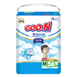 Підгузки - Трусики-підгузки Goo.N Slim & Comfortable 7-12 кг розмір 3 M 56 шт (21001091) Підгузки - Трусики-підгузки Goo.N Slim & Comfortable 7-12 кг розмір 3 M 56 шт (21001091)