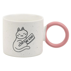 Чашки, склянки - Чашка Kite Be kind 370 мл (K25-220-4) Чашки, склянки - Чашка Kite Be kind 370 мл (K25-220-4)