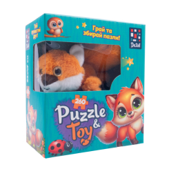 Пазли - Пазли De.tail Лисеня 260 деталей (DT200-12) Пазли - Пазли De.tail Лисеня 260 деталей (DT200-12)