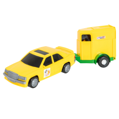 Автомоделі - Автомодель Tigres Мерс жовтий з коняркою (39003/39003-6) Автомоделі - Автомодель Tigres Мерс жовтий з коняркою (39003/39003-6)