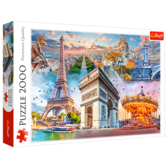 Пазли - Пазли Trefl Париж 2000 елементів (27125) Пазли - Пазли Trefl Париж 2000 елементів (27125)