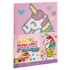 Мозаїка - Алмазна картина Grafix Єдиноріг 20 х 15 см (260003_1) Мозаїка - Алмазна картина Grafix Єдиноріг 20 х 15 см (260003_1)