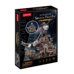 3D-пазли - Тривимірний пазл CubicFun Піратський корабель Тортуга (T4039h) 3D-пазли - Тривимірний пазл CubicFun Піратський корабель Тортуга (T4039h)