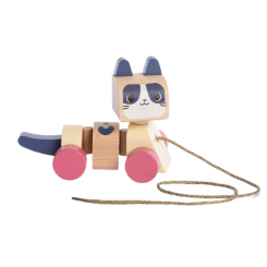 Розвивальні іграшки - Каталка Cubika Котик (15986) Розвивальні іграшки - Каталка Cubika Котик (15986)