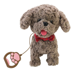 М'які тварини - Інтерактивна м'яка іграшка Кращий друг Собачка на повідку коричнева (BF2503/2) М'які тварини - Інтерактивна м'яка іграшка Кращий друг Собачка на повідку коричнева (BF2503/2)