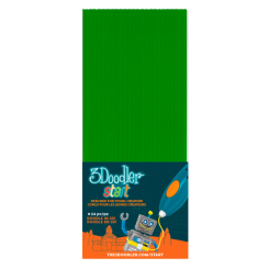 3D-ручки - Набір стрижнів для 3D-ручки 3Doodler Start Зелений (3DS-ECO07-GREEN-24) 3D-ручки - Набір стрижнів для 3D-ручки 3Doodler Start Зелений (3DS-ECO07-GREEN-24)