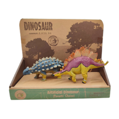 Фігурки тварин - Набір фігурок Bibi Toys Динозаври жовто-синій та фіолетово-жовтий (762169BT/1) Фігурки тварин - Набір фігурок Bibi Toys Динозаври жовто-синій та фіолетово-жовтий (762169BT/1)