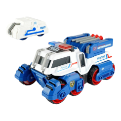Транспорт і спецтехніка - Автомодель Cars S Поліцейська бойова машина 3 в 1 Pull-back з катапультою та гарматами (CJ-4849897) Транспорт і спецтехніка - Автомодель Cars S Поліцейська бойова машина 3 в 1 Pull-back з катапультою та гарматами (CJ-4849897)