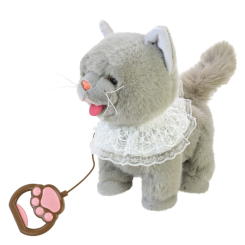 М'які тварини - Інтерактивна іграшка Кращий друг Кішка сіра (BF2509/2) М'які тварини - Інтерактивна іграшка Кращий друг Кішка сіра (BF2509/2)