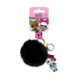 Брелоки - Брелок Cerda Acrilico pom-pom LOL чорний (CERDA-2600000564/3) Брелоки - Брелок Cerda Acrilico pom-pom LOL чорний (CERDA-2600000564/3)